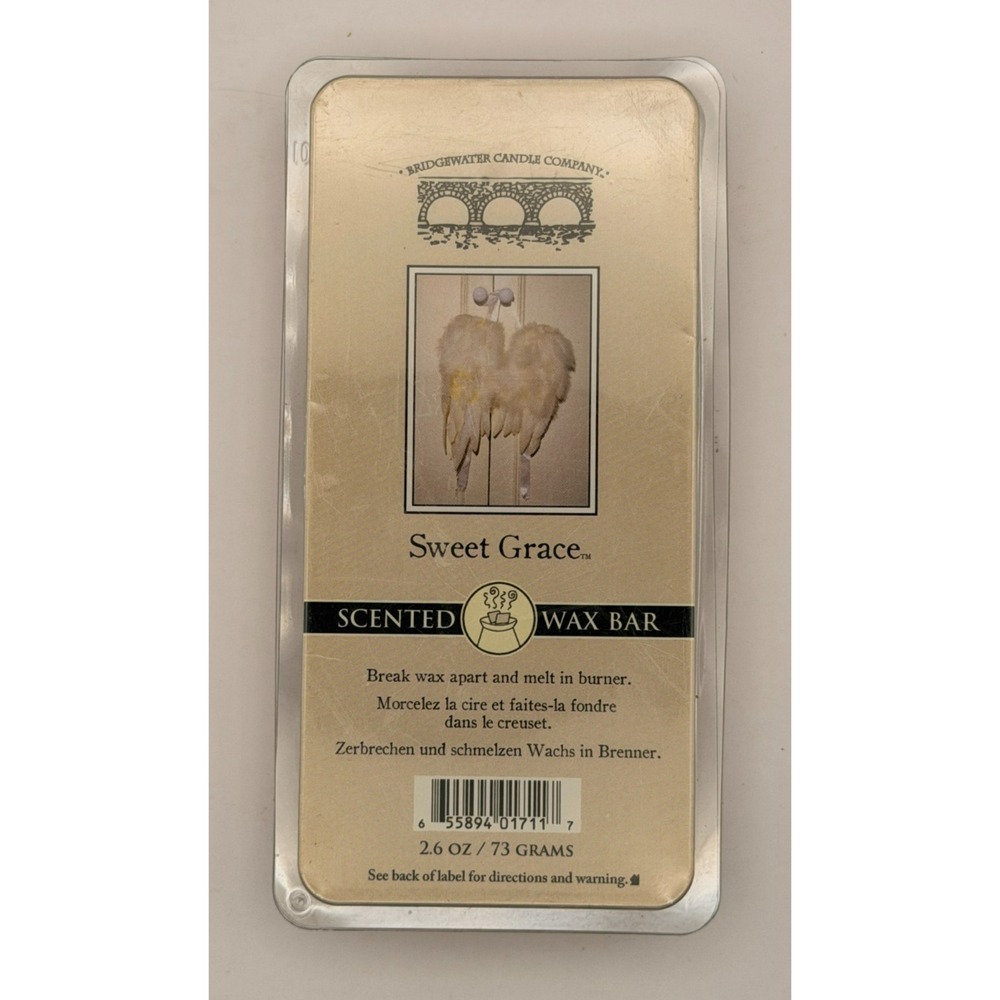 Bridgewater Candle Company Sweet Grace Scented Wax Bar Melt 2.6 oz 6 Cubes